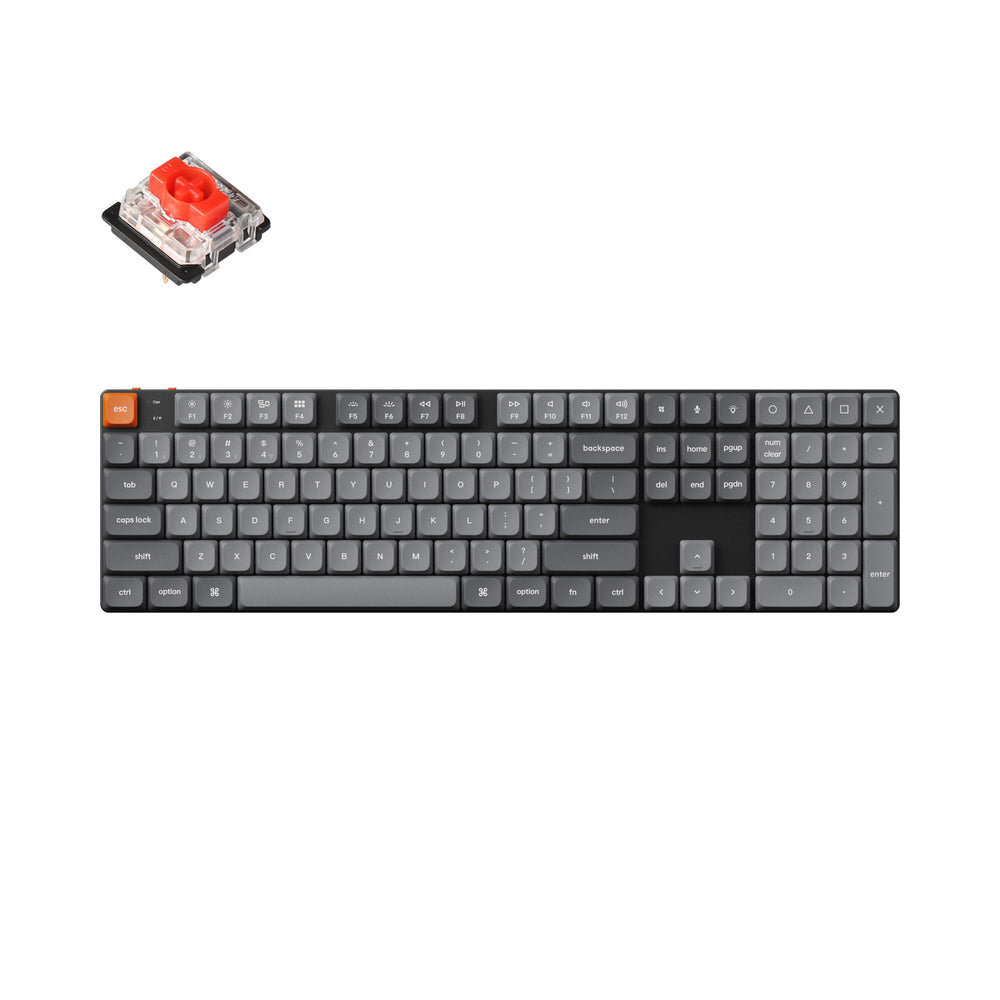 Tastiera meccanica personalizzata wireless Keychron K5 Max QMK/VIA (tastiera US ANSI)