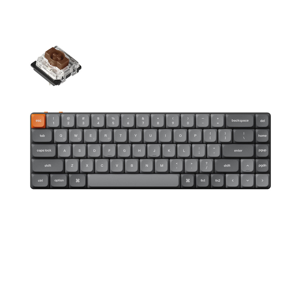 Tastiera meccanica personalizzata wireless Keychron K7 Max QMK/VIA (tastiera US ANSI)