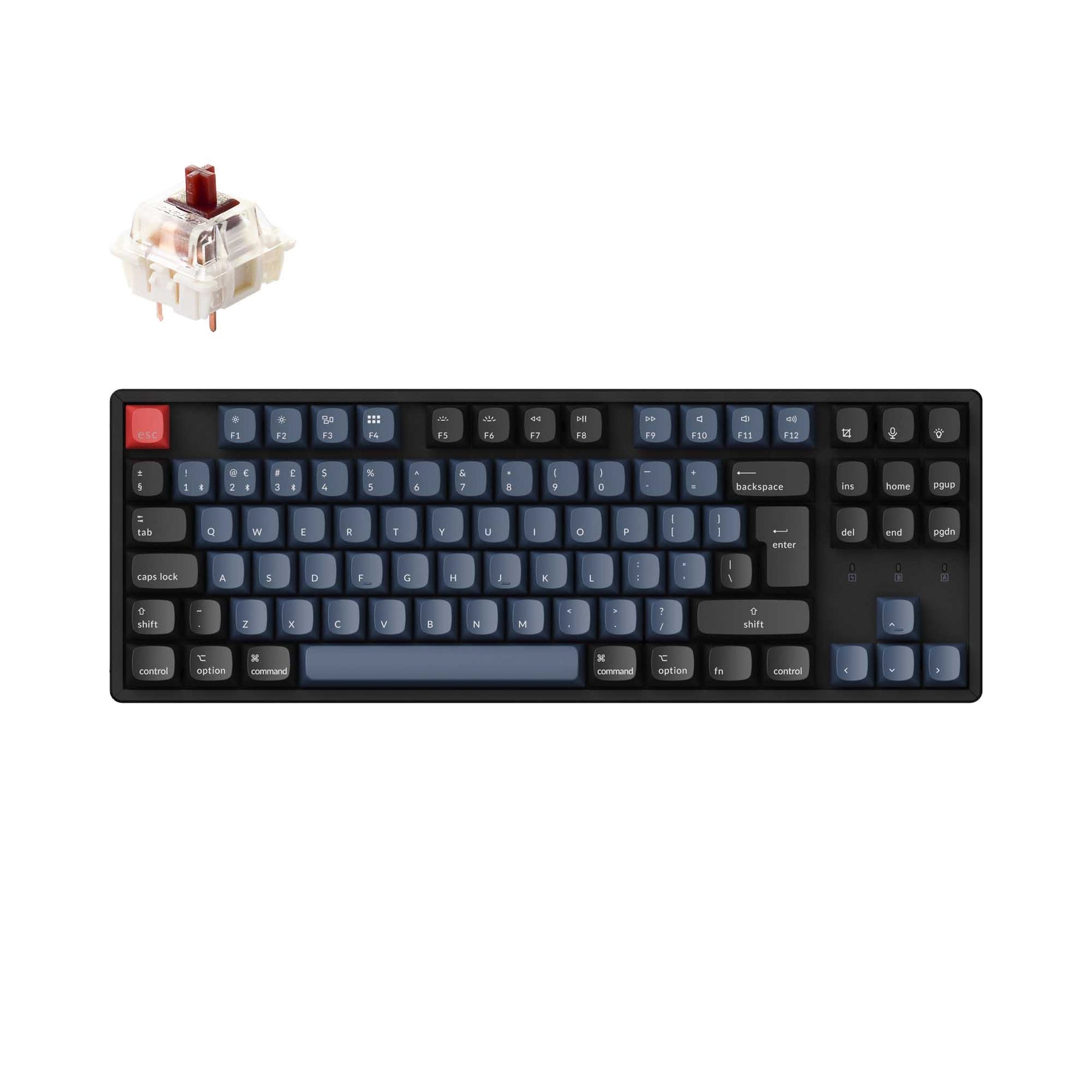 Keychron K8 Pro QMK/VIA Wireless Tastiera meccanica ISO Layout Collection