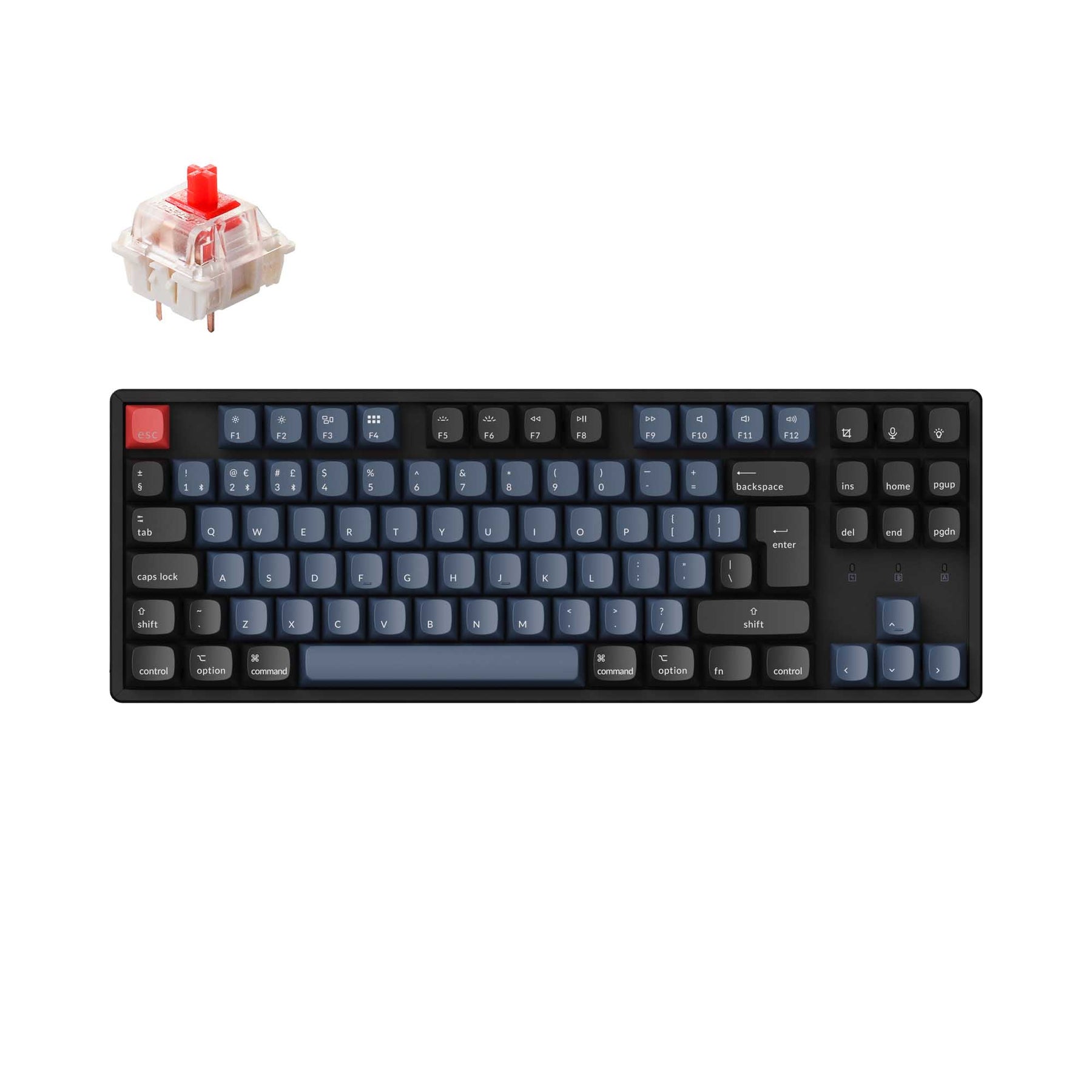 Keychron K8 Pro QMK/VIA Wireless Tastiera meccanica ISO Layout Collection