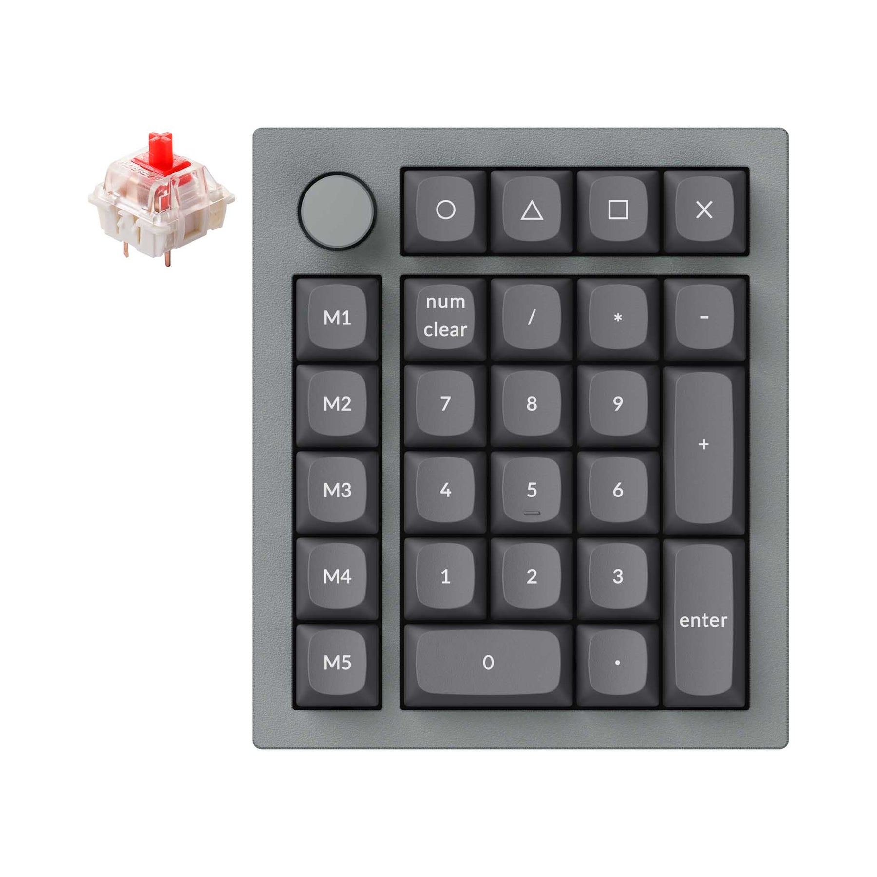 Tastierino numerico personalizzato Keychron Q0 Plus QMK