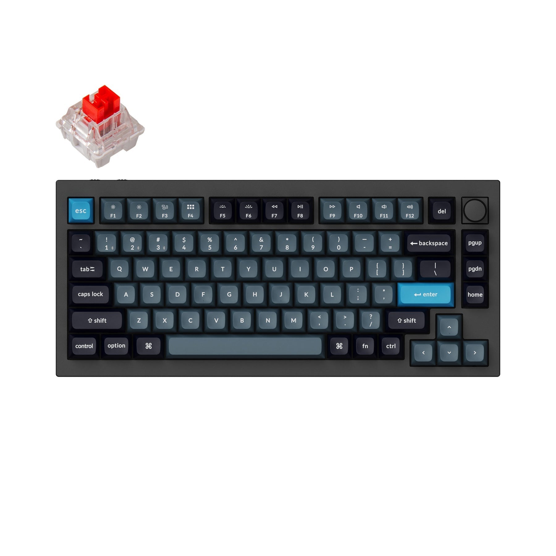 Keychron Q1 Pro QMK/VIA tastiera meccanica senza fili (layout USB ANSI)