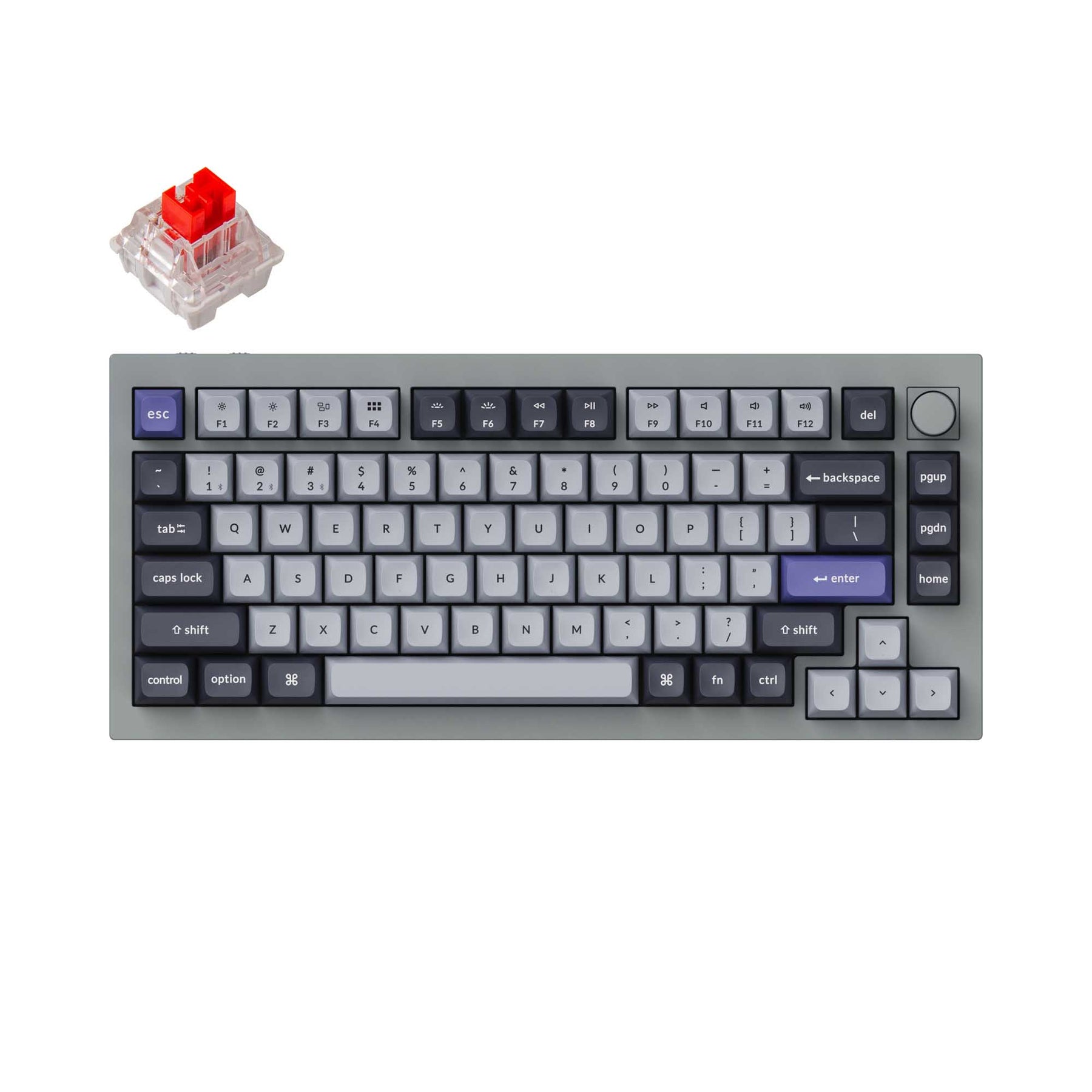 Keychron Q1 Pro QMK/VIA tastiera meccanica senza fili (layout USB ANSI)