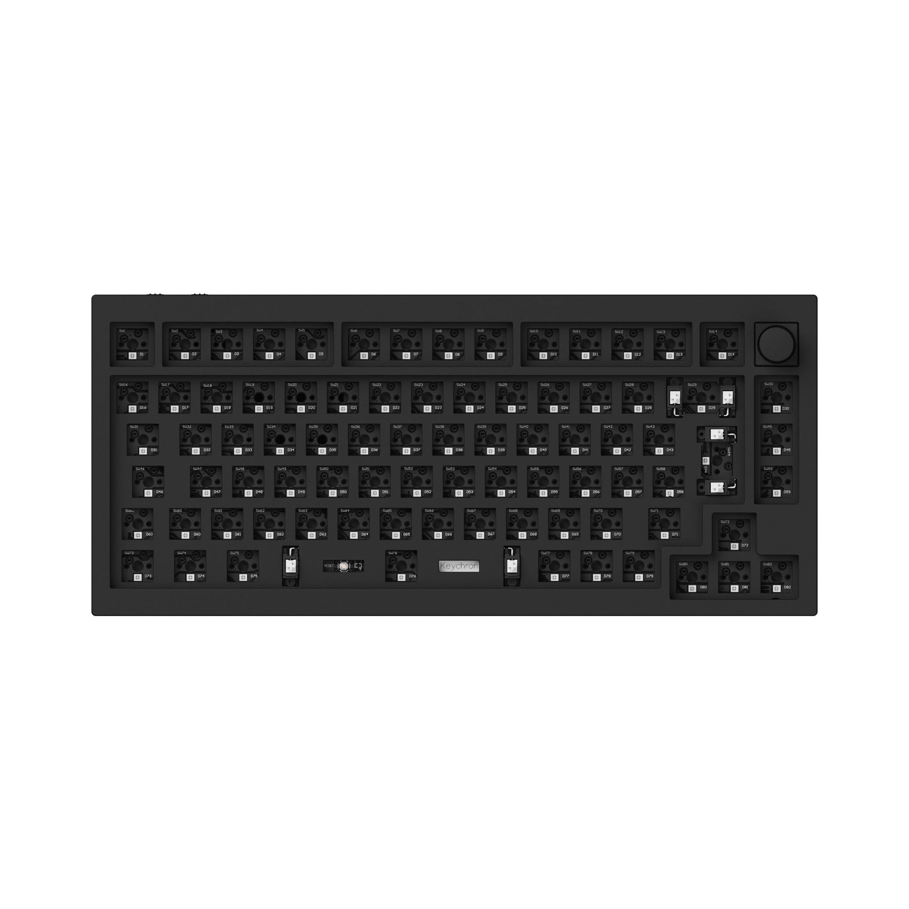 Keychron Q1 Pro QMK/VIA tastiera meccanica senza fili (layout USB ANSI)