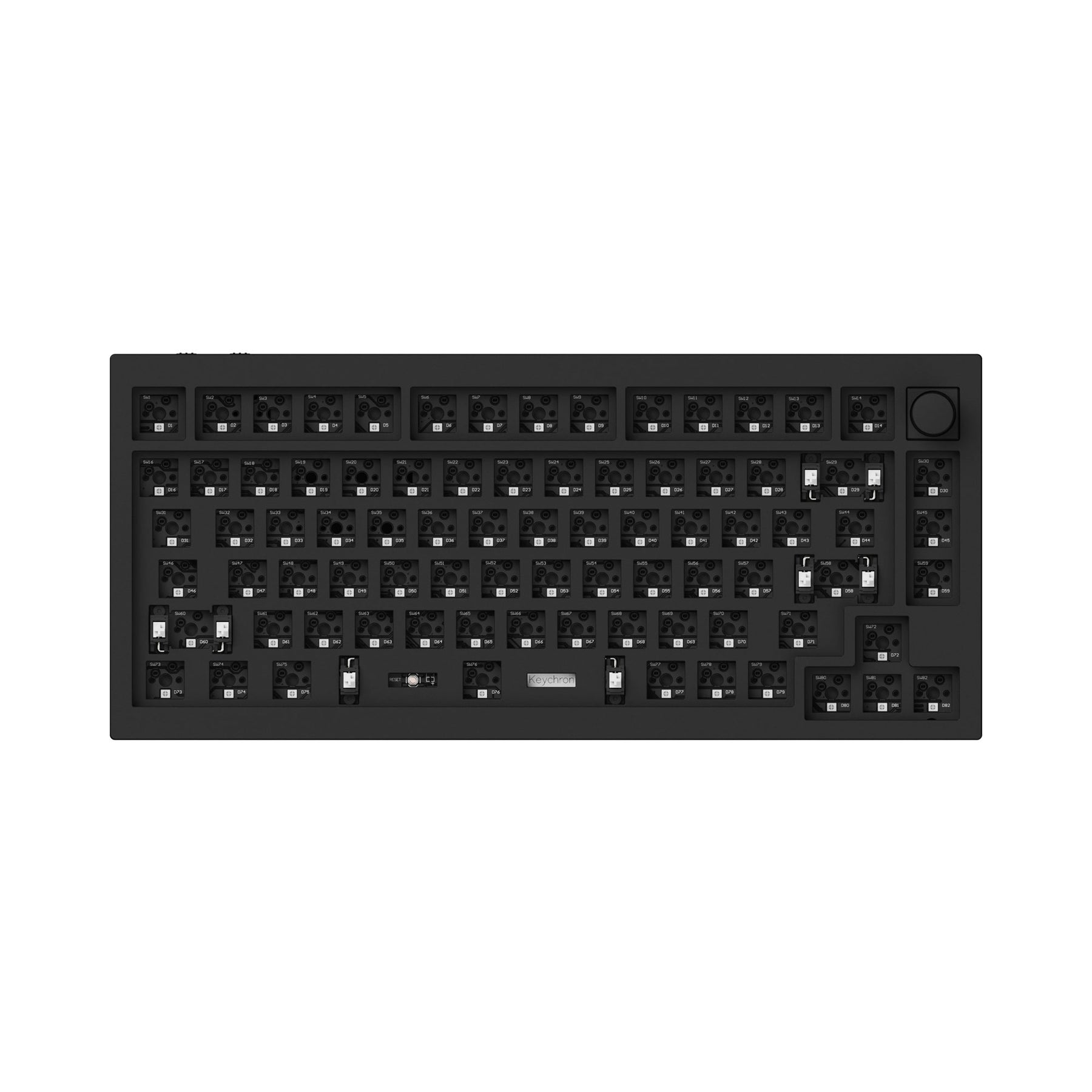 Keychron Q1 Pro QMK/VIA tastiera meccanica senza fili (layout USB ANSI)