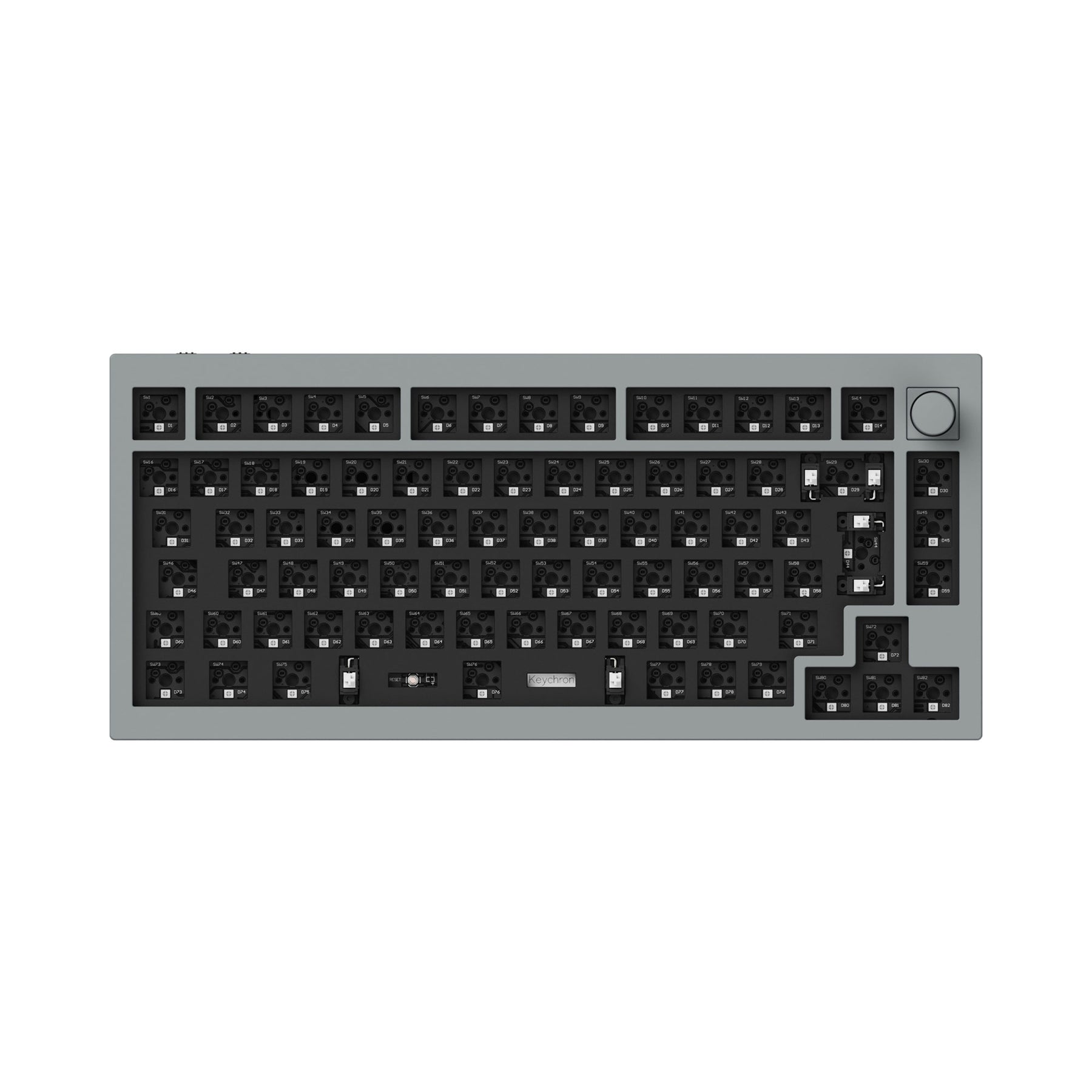 Keychron Q1 Pro QMK/VIA Tastiera meccanica senza fili ISO Layout Collection
