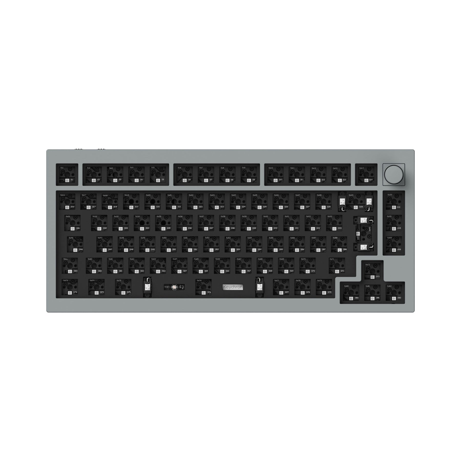 Keychron Q1 Pro QMK/VIA tastiera meccanica senza fili (layout USB ANSI)