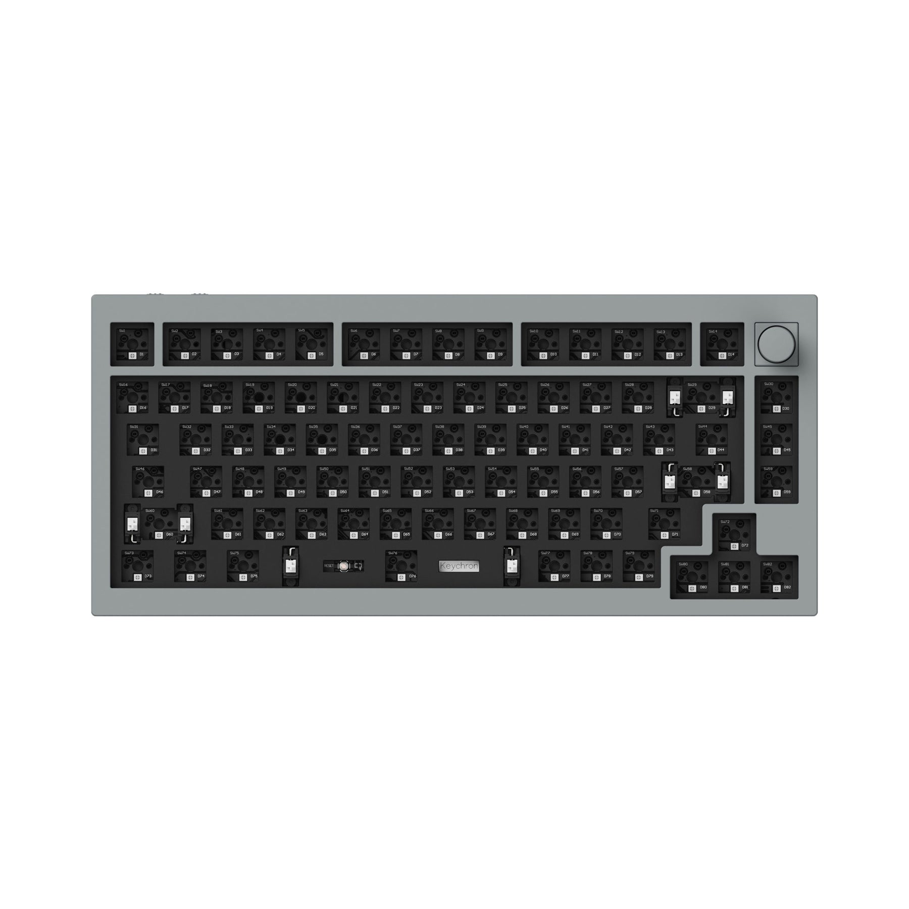 Keychron Q1 Pro QMK/VIA tastiera meccanica senza fili (layout USB ANSI)