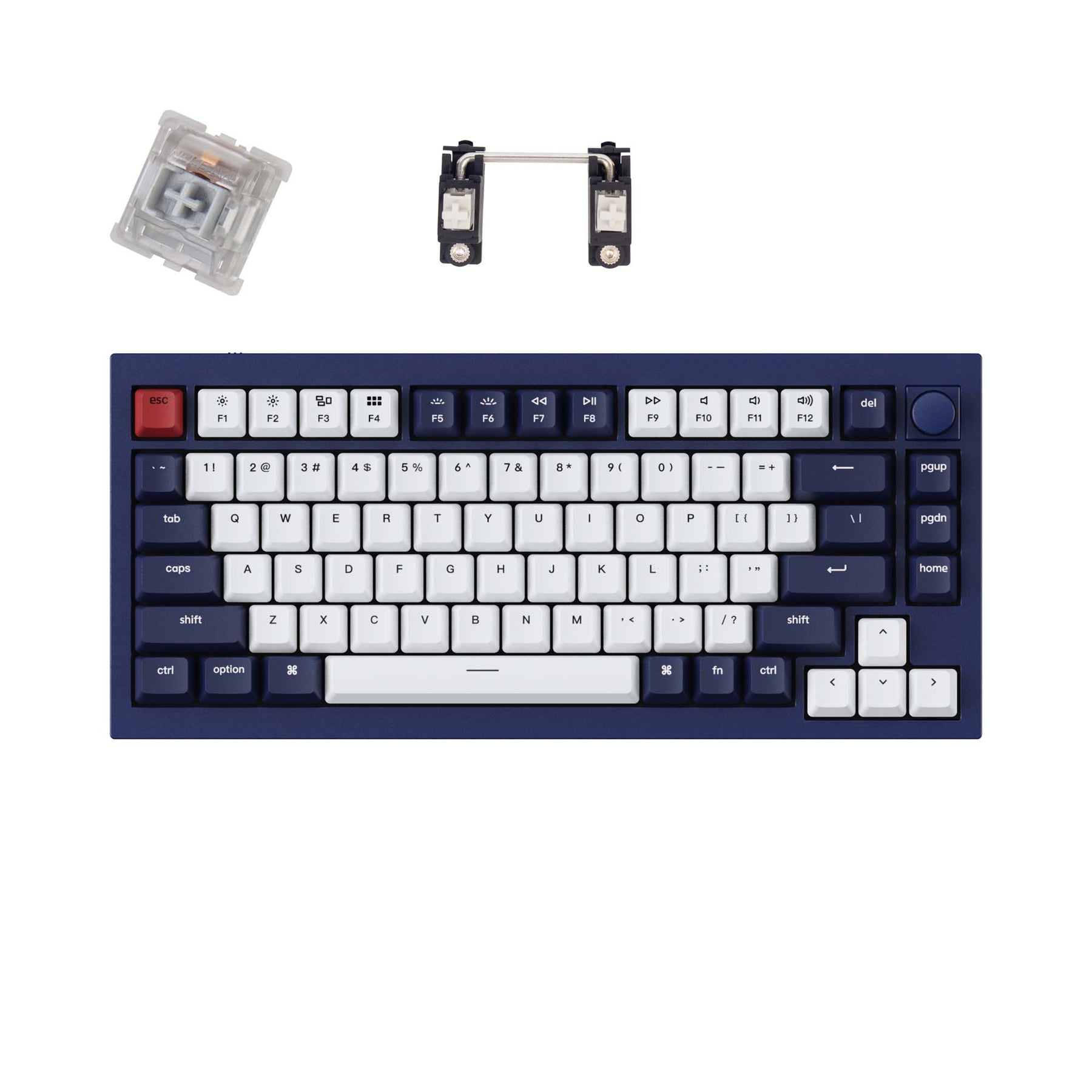 Tastiera meccanica personalizzata Keychron Q1 QMK (layout ANSI USA) - Versione 2