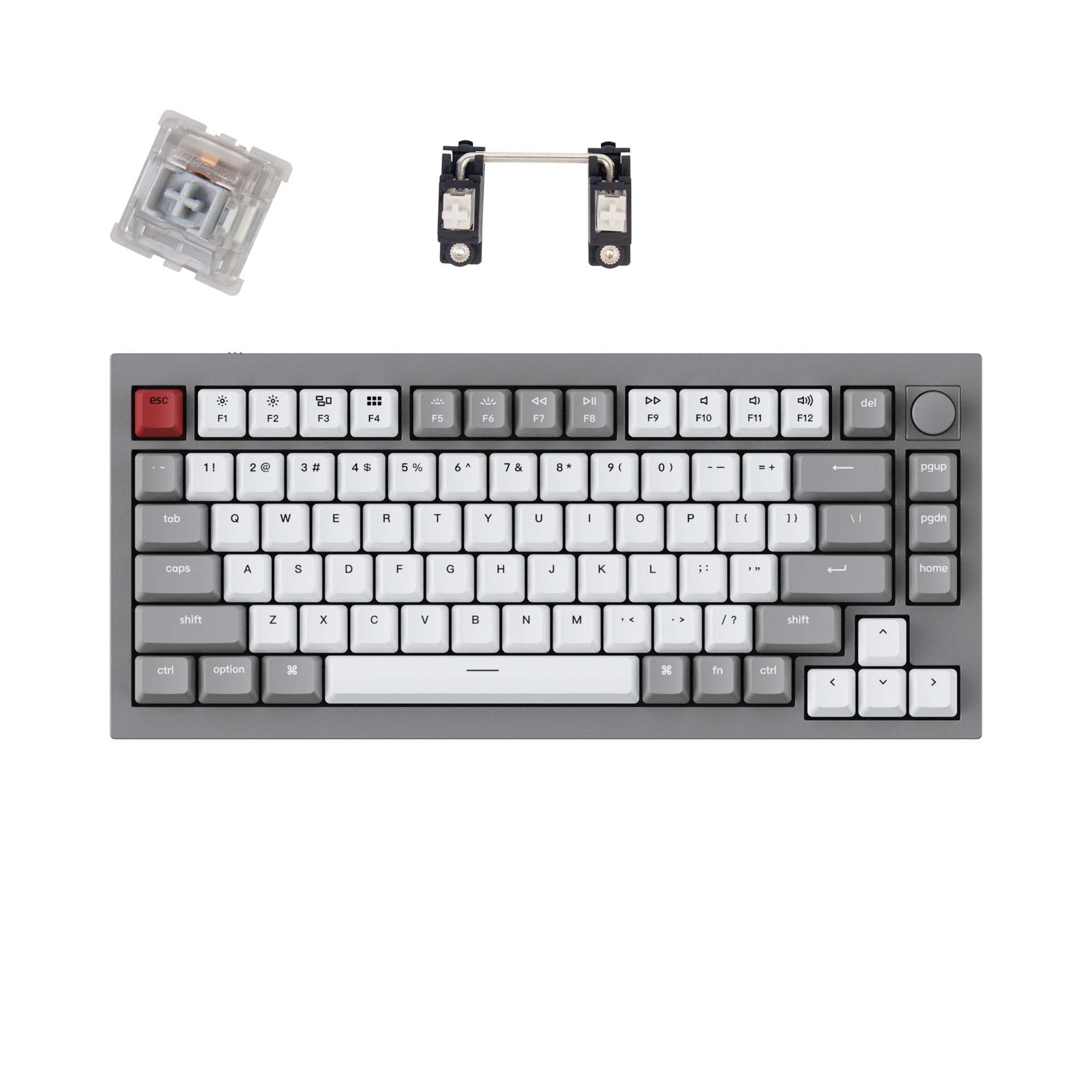 Tastiera meccanica personalizzata Keychron Q1 QMK (layout ANSI USA) - Versione 2