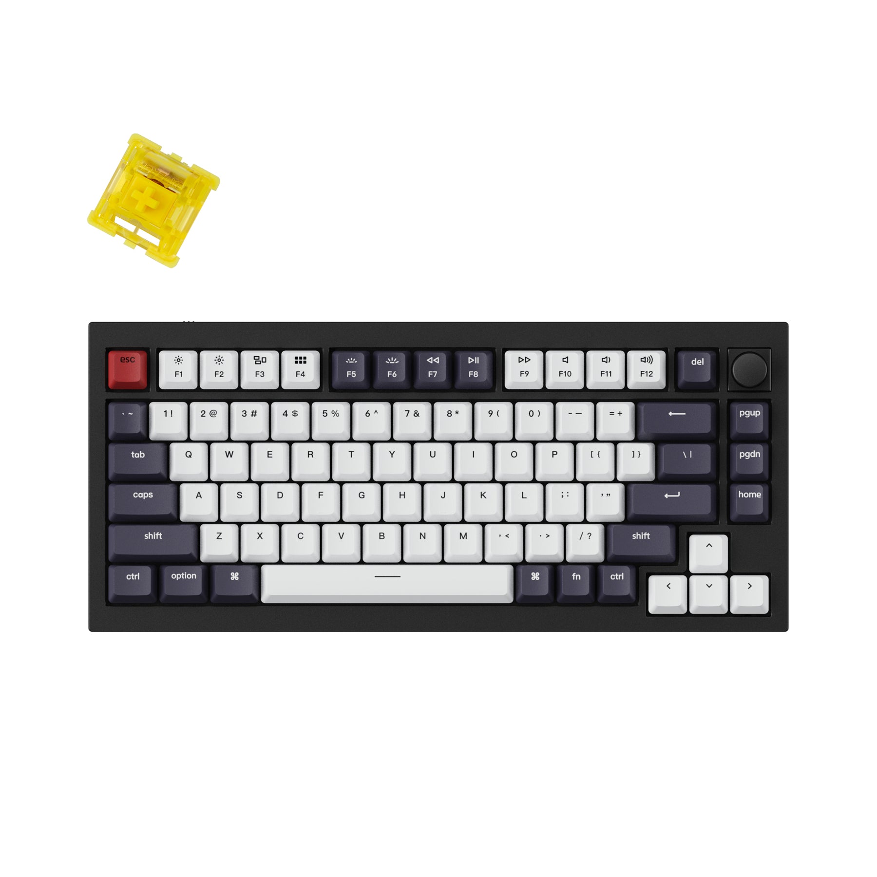 Tastiera meccanica personalizzata Keychron Q1 QMK (layout ANSI USA) - Versione 2