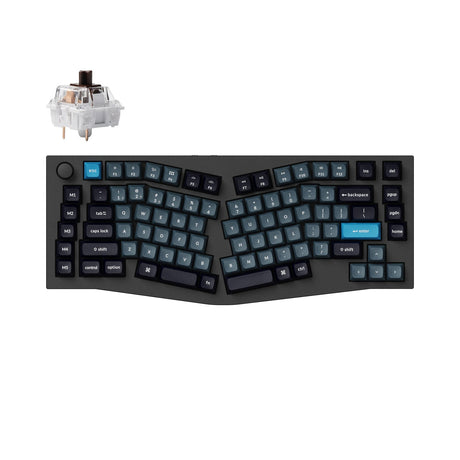 Tastiera meccanica personalizzata wireless Keychron Q10 Pro (layout Alice) QMK/VIA