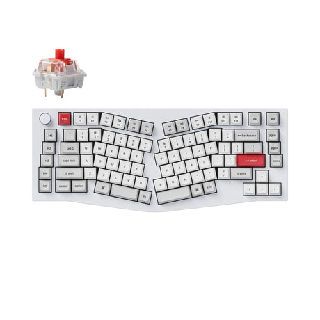 Tastiera meccanica personalizzata wireless Keychron Q10 Pro (layout Alice) QMK/VIA