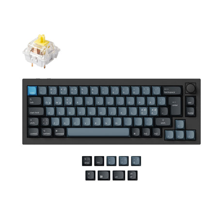 Keychron Q2 Pro QMK/VIA Collezione di layout ISO di tastiere meccaniche personalizzate wireless