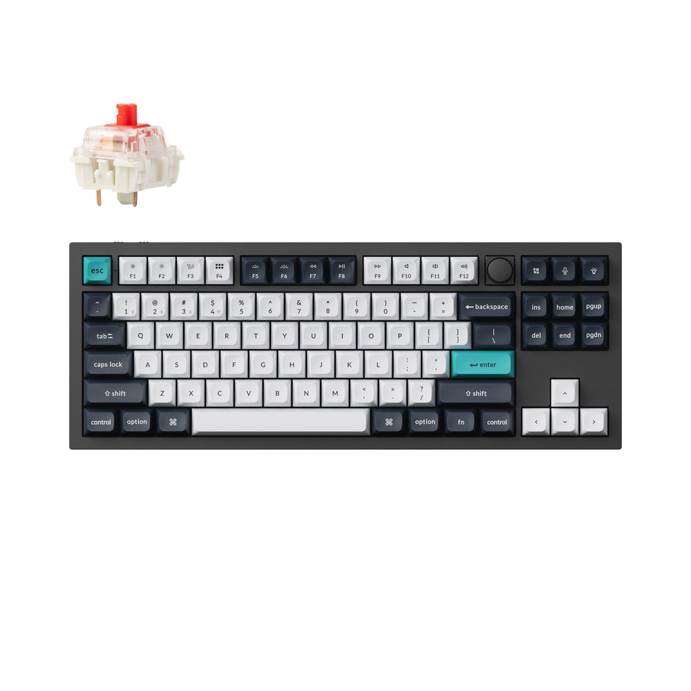 Tastiera meccanica personalizzata wireless Keychron Q3 Max QMK/VIA (layout US ANSI)