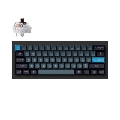 Tastiera meccanica personalizzata wireless Keychron Q4 Pro QMK/VIA - Layout ANSI