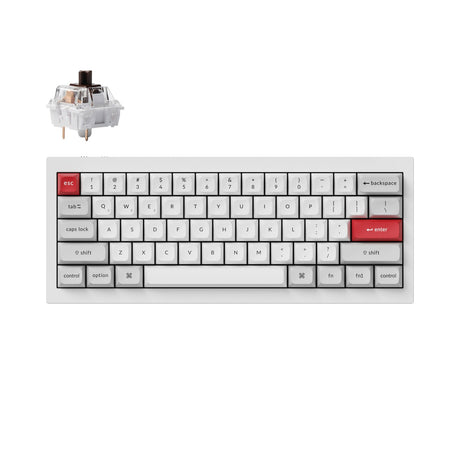 Tastiera meccanica personalizzata wireless Keychron Q4 Pro QMK/VIA - Layout ANSI