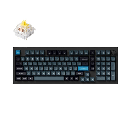 Tastiera meccanica personalizzata wireless Keychron Q5 Pro QMK/VIA - Layout ANSI