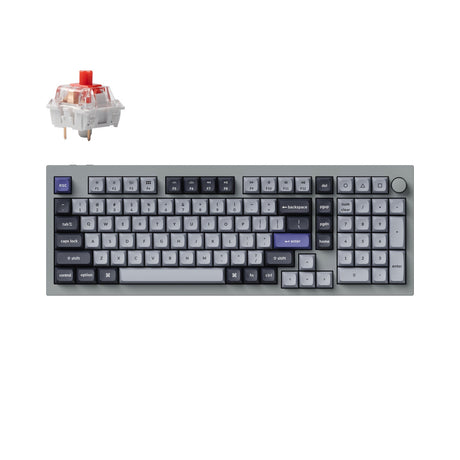 Tastiera meccanica personalizzata wireless Keychron Q5 Pro QMK/VIA - Layout ANSI