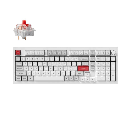 Tastiera meccanica personalizzata wireless Keychron Q5 Pro QMK/VIA - Layout ANSI