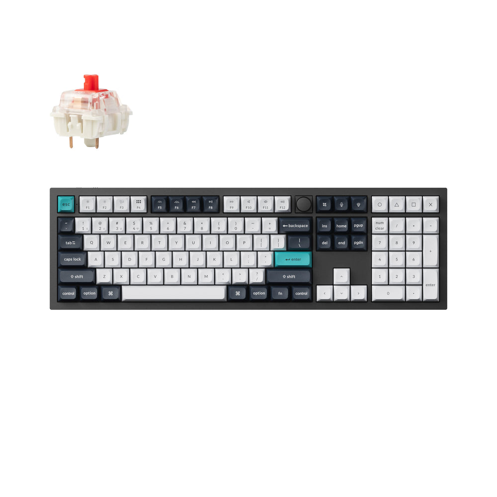 Keychron Q6 Max QMK/VIA Tastiera meccanica personalizzata wireless (layout US ANSI)