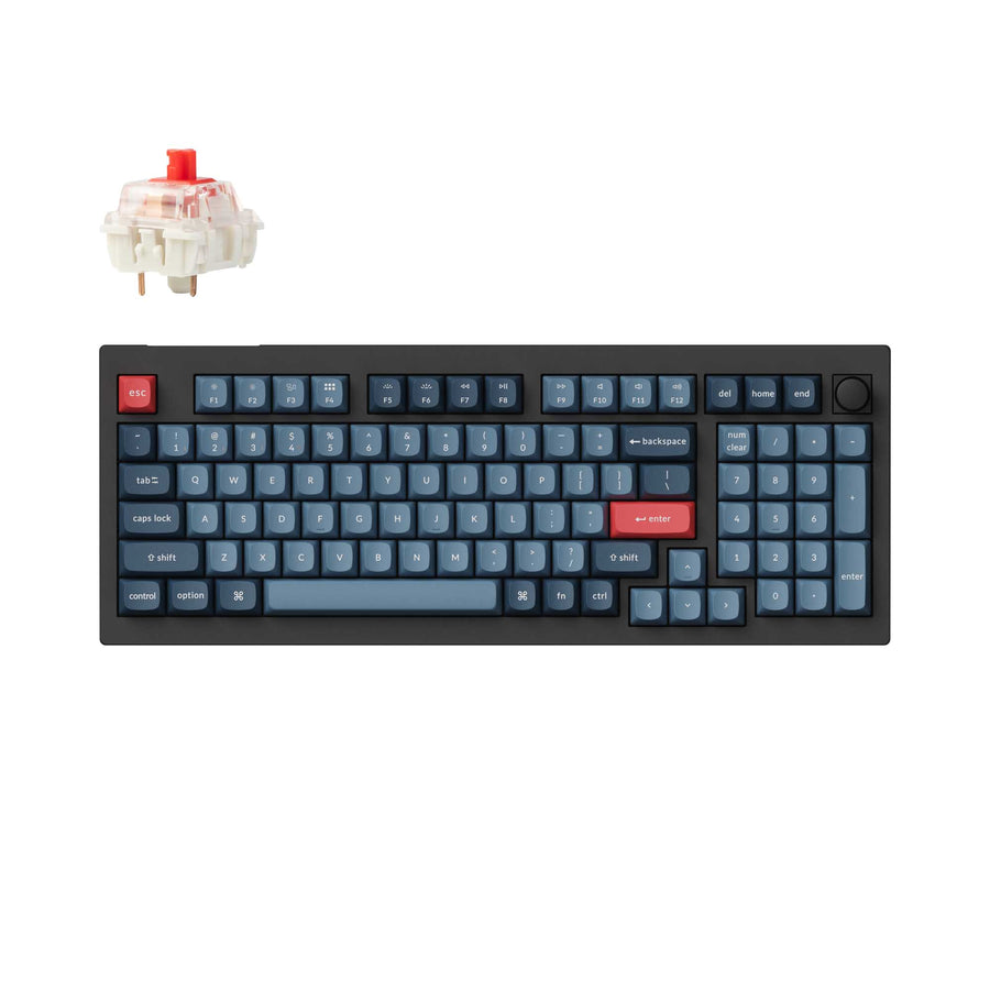 Tastiera meccanica personalizzata wireless Keychron V5 Max QMK/VIA (layout USA)