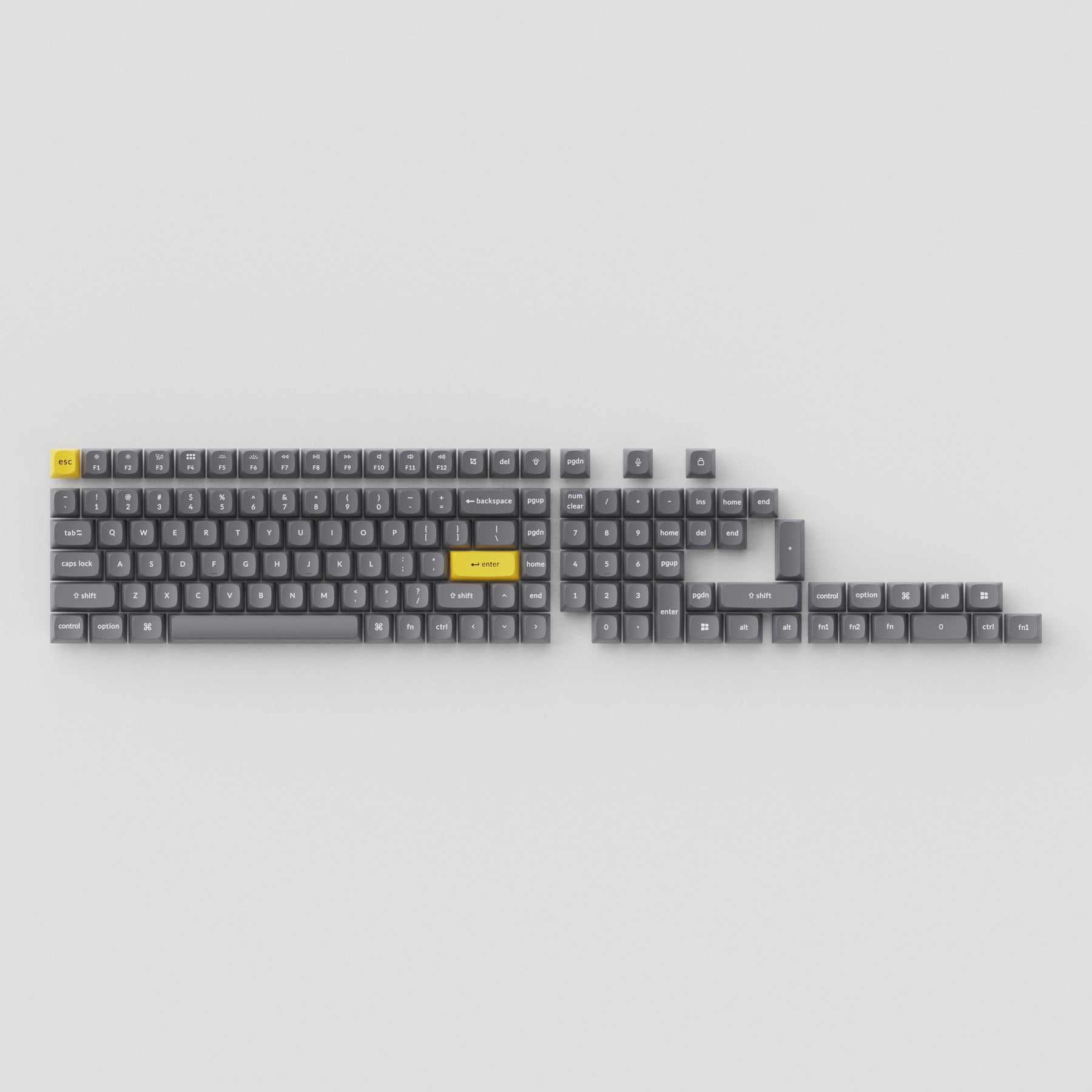 Double Shot PBT OSA Full Set Keycap Set