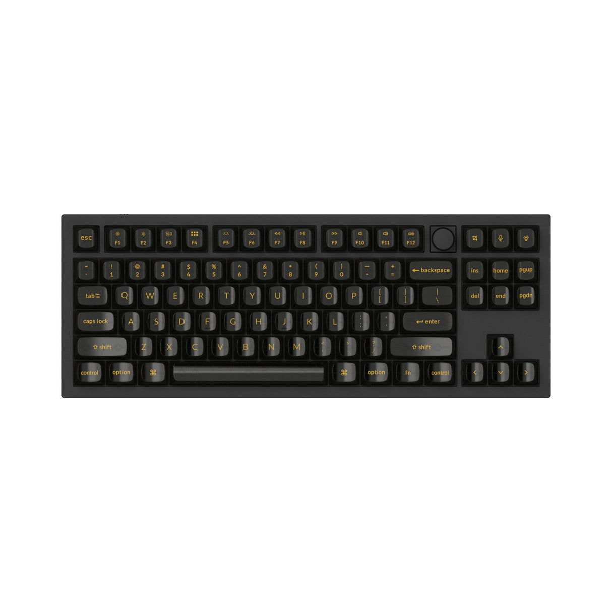 Nero trasparente OSA completo set Keycap Set