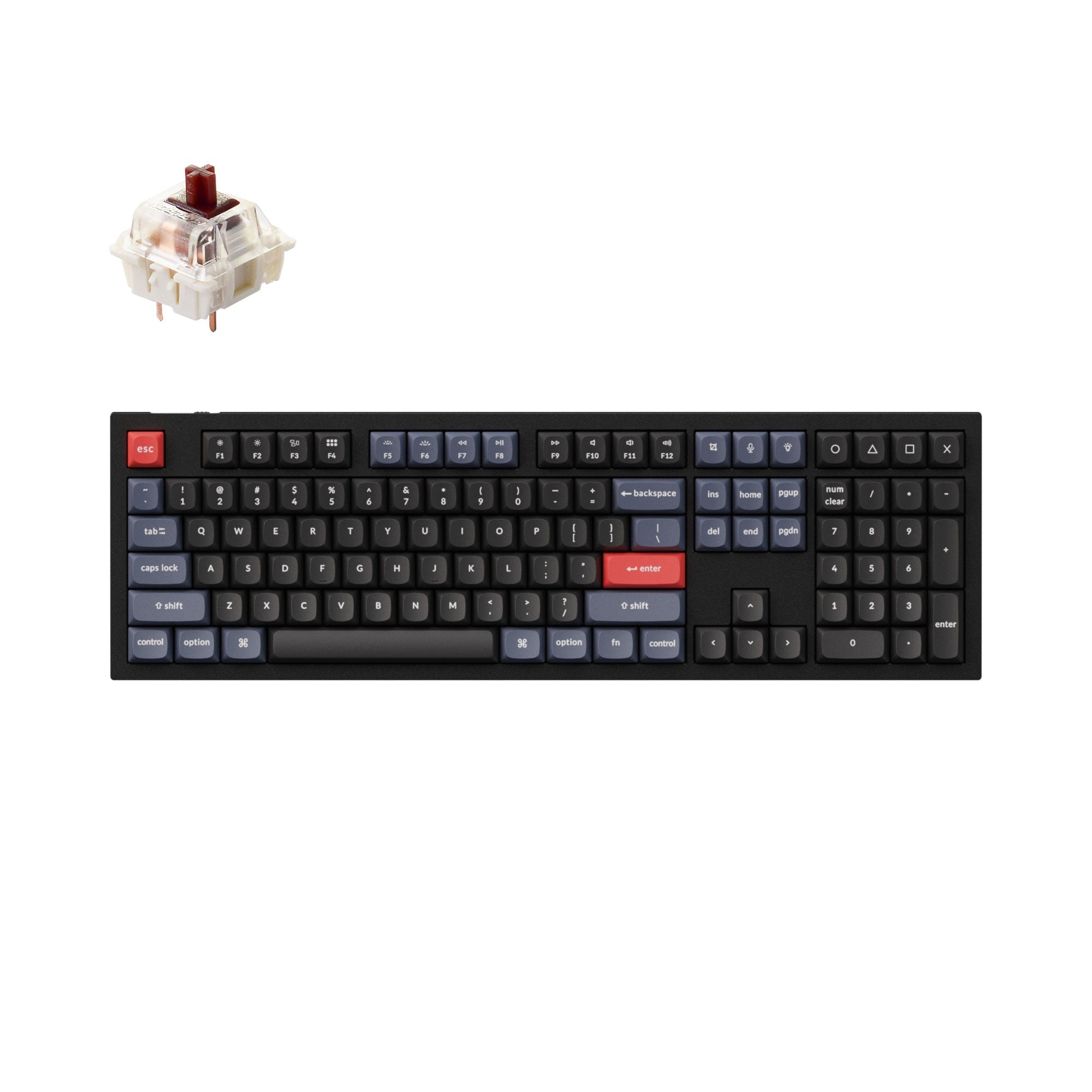 ISO OEM Dye-Sub PBT Full Set Keycap Set - Developer – Keychron Italy