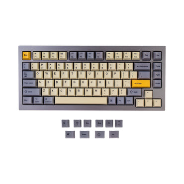 OEM Dye-Sub PBT Keycap Set - Wheat Grey