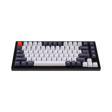 Set copritasti PBT colorante OEM - bianco e nero bluastro 